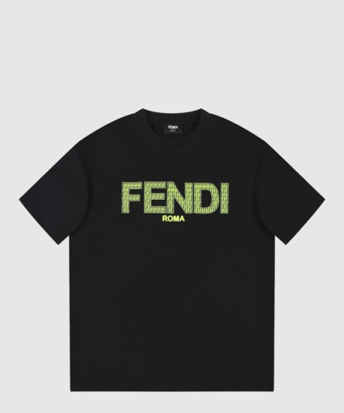 펜디 플라워 코튼 톱