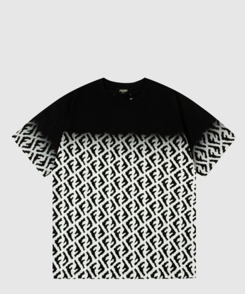 펜디 로고 프린트 반팔