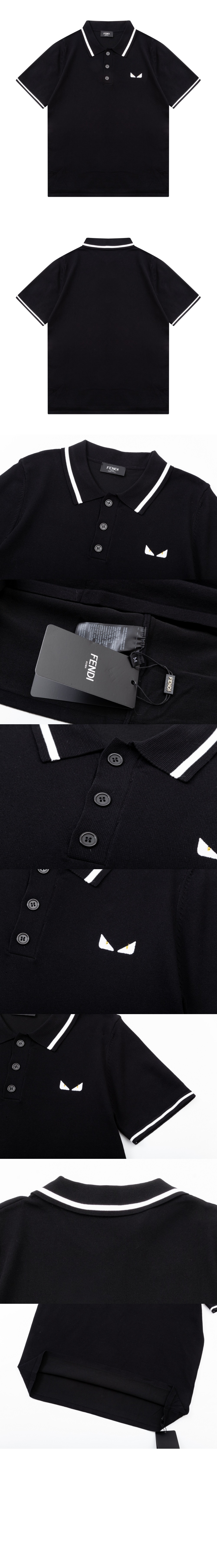 펜디 니트 폴로 셔츠