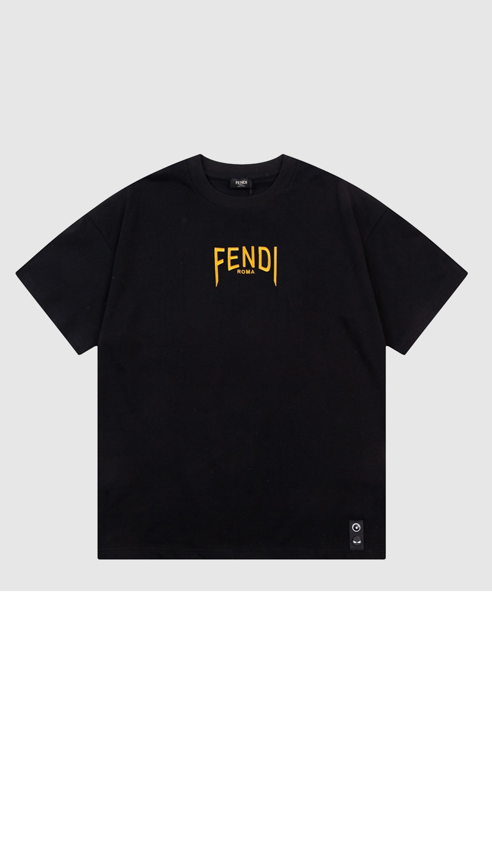 펜디 로고 프린트 반팔