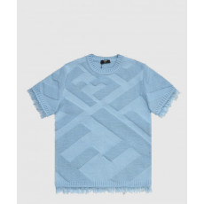 펜디 로고 프린트 반팔