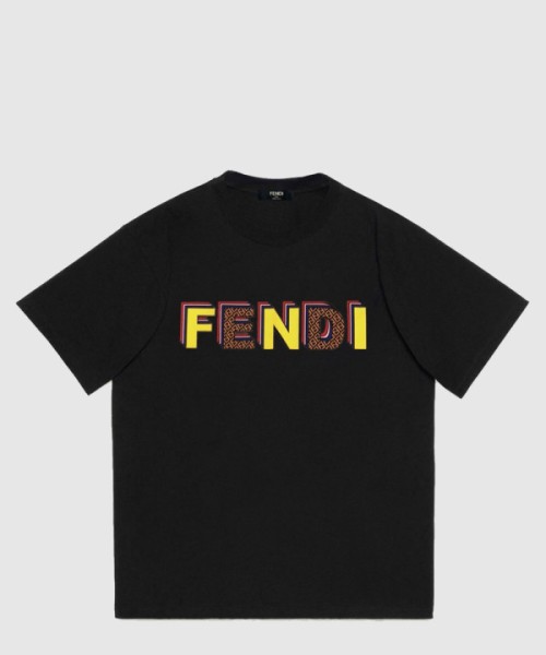 펜디 로고 프린트 반팔