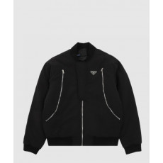 프라다 로고 집업 자켓