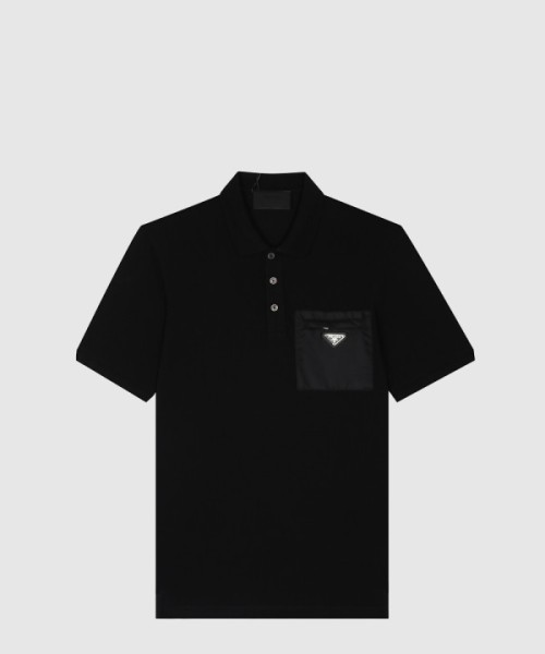 프라다 로고 프린트 반팔