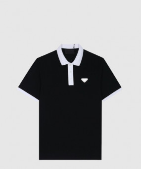 프라다 로고 프린트 반팔