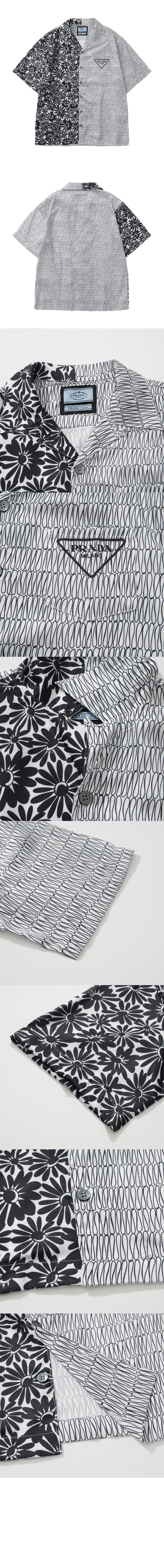 프라다 셔츠 톱