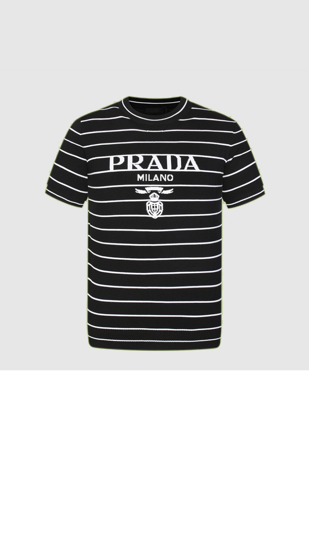 프라다 로고 프린트 반팔