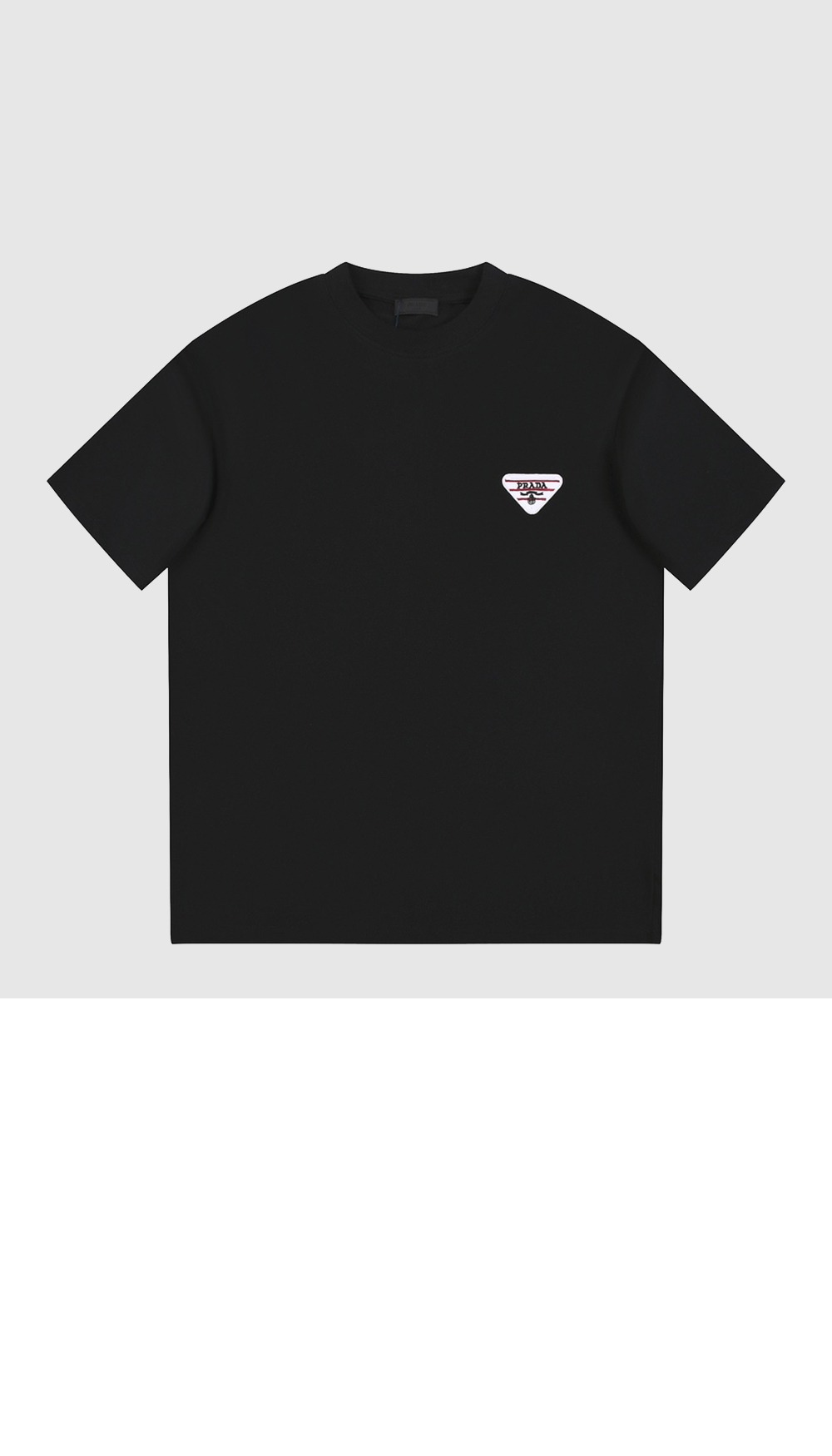 프라다 로고 프린트 반팔