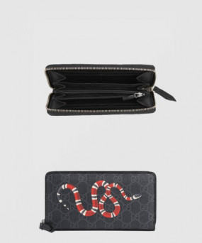 구찌 스네이크 지퍼월렛 451273