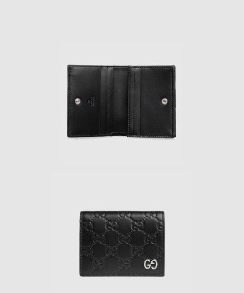 구찌 시마 시그니처 카드지갑 522869