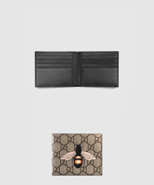 구찌 비(BEE) GG 수프림 반지갑 451268