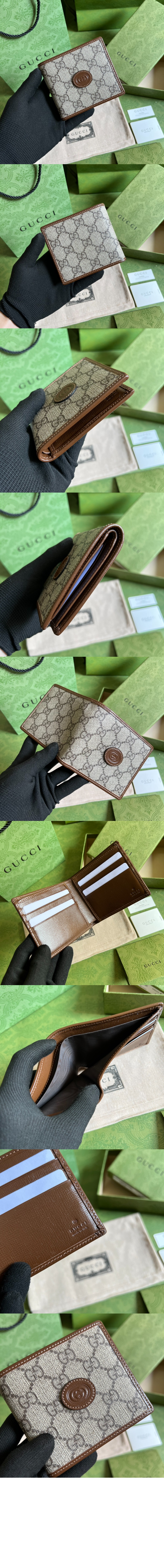 구찌 인터로킹 G 반지갑 671652