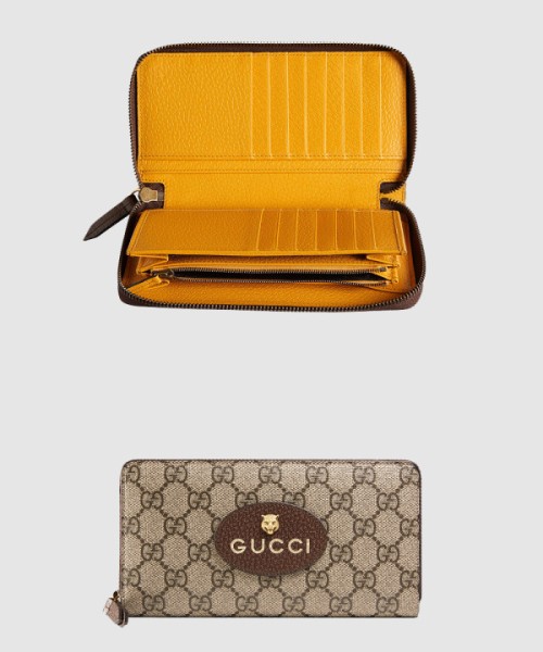 구찌 네오빈티지 GG 수프림 지퍼월렛 473953