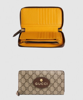 구찌 네오빈티지 GG 수프림 지퍼월렛 473953