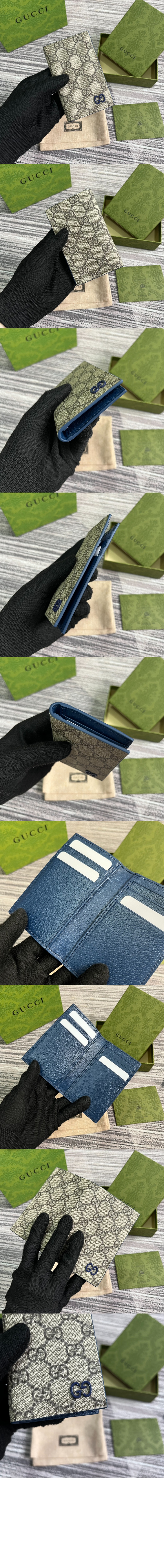 구찌 GG 디테일 롱 카드 케이스 768249