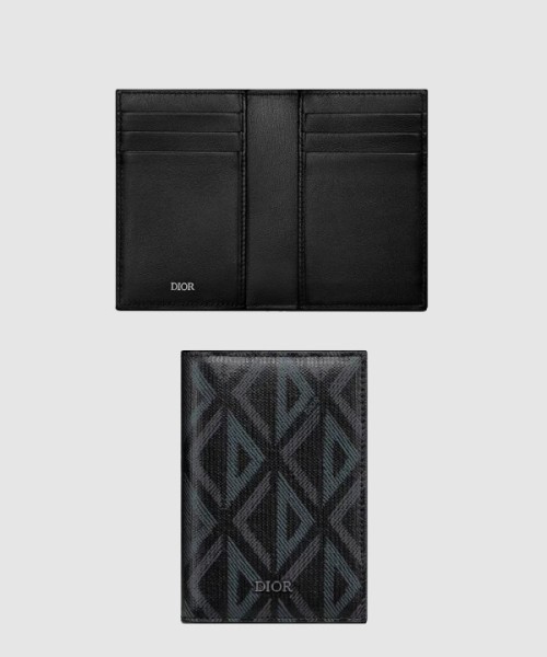 디올 버티컬 2단 카드 지갑 2ESCH