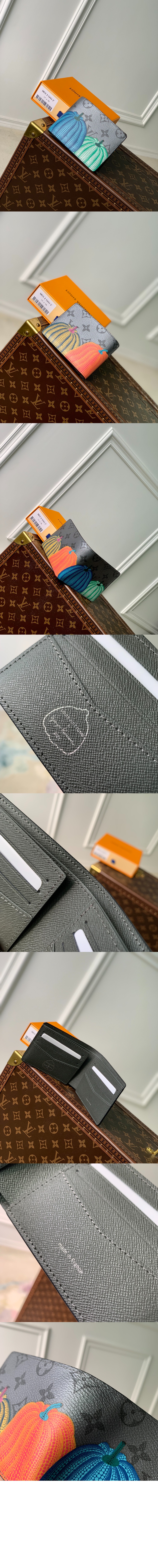 루이비통 LV x YK 슬렌더 월렛 M81967