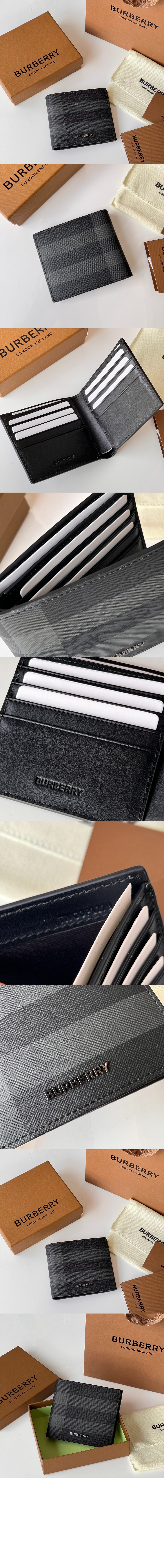 버버리 빈티지 E-캔버스 반지갑 80548231