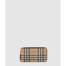 버버리 빈티지 E-캔버스 지퍼월렛 80166121