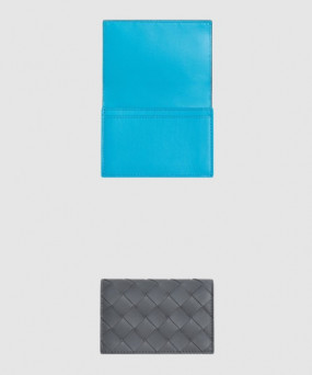 보테가베네타 인트레치아토 비즈니스 카드 지갑 아르도아즈 605720