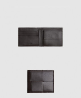 보테가베네타 동전 지갑을 갖춘 카세트 폴더형 지갑 649605