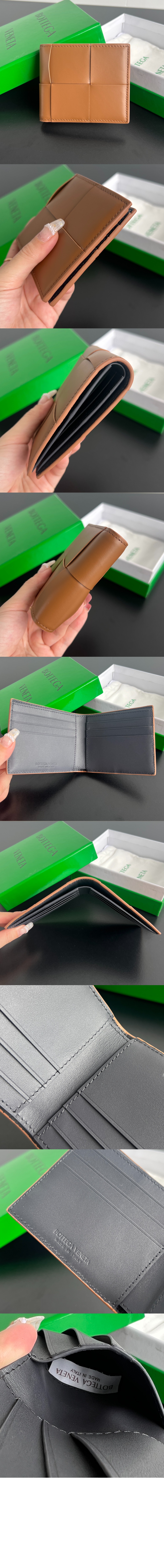 보테가베네타 카세트 폴더형 지갑 743004