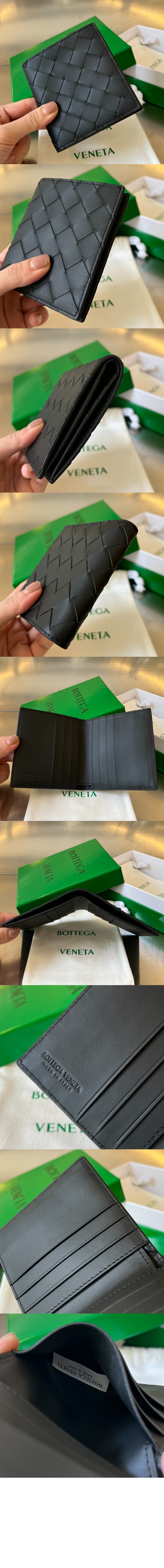 보테가베네타 인트레치아토 슬림 폴더형 지갑 749400