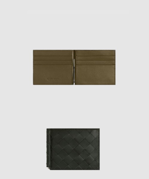 보테가베네타 인트레치아토 클립형 지갑 592626