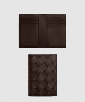 보테가베네타 인트레치아토 플랩 카드 케이스 749417