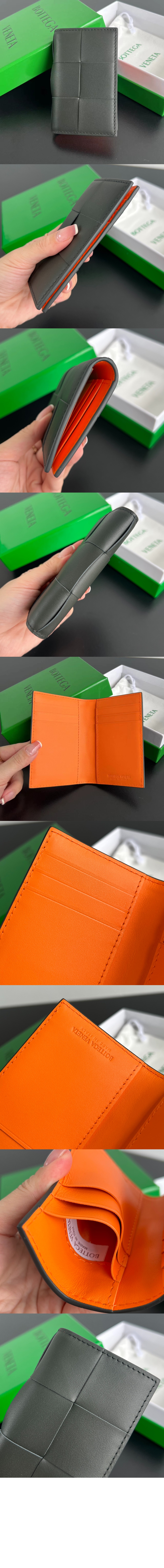 보테가베네타 플랩 카드지갑 649602