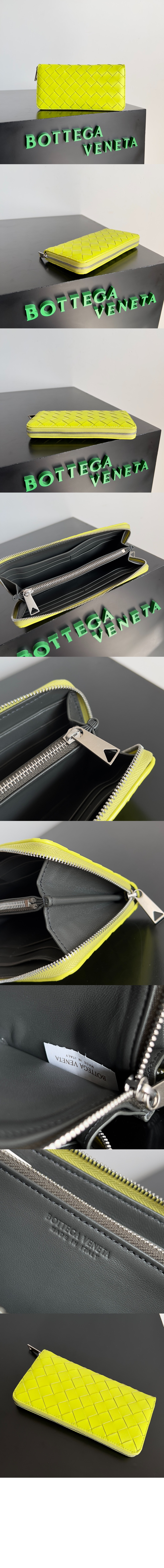 보테가베네타 인트레치아토 지퍼월렛 593217
