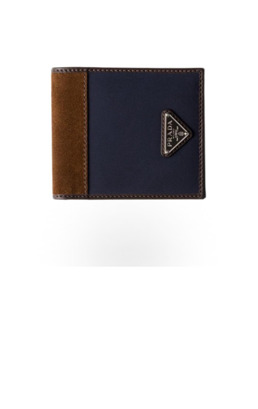 프라다 Re-Nylon 에나멜메탈삼각로고 폴리아미드 지갑 2M0738