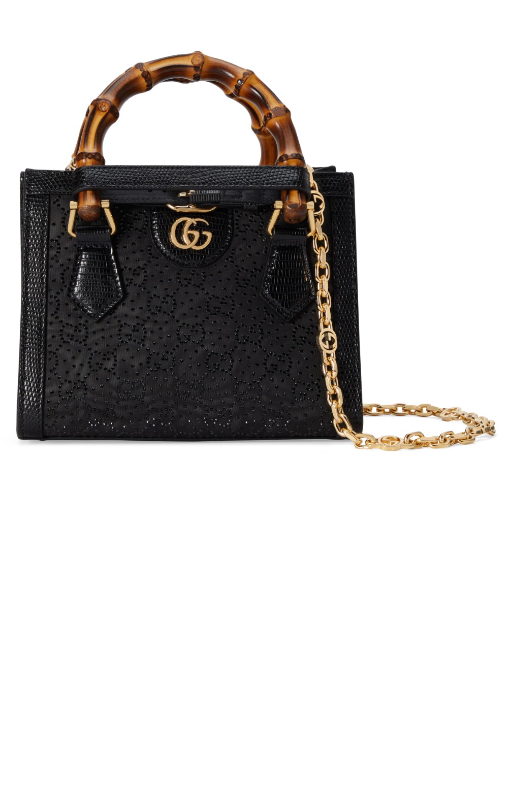 구찌 GG 크리스털 미니 토트백 707449