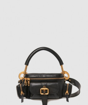 끌로에 작고 부드러운 가죽 카메라 가방 AS534