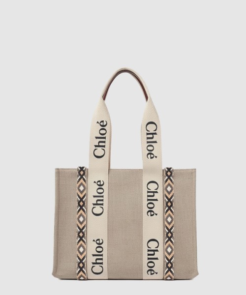 끌로에 우디 미듐 토트백 CHC22