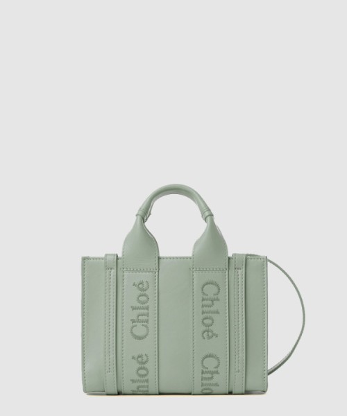 끌로에 우디 스트랩 토트백 스몰 US397