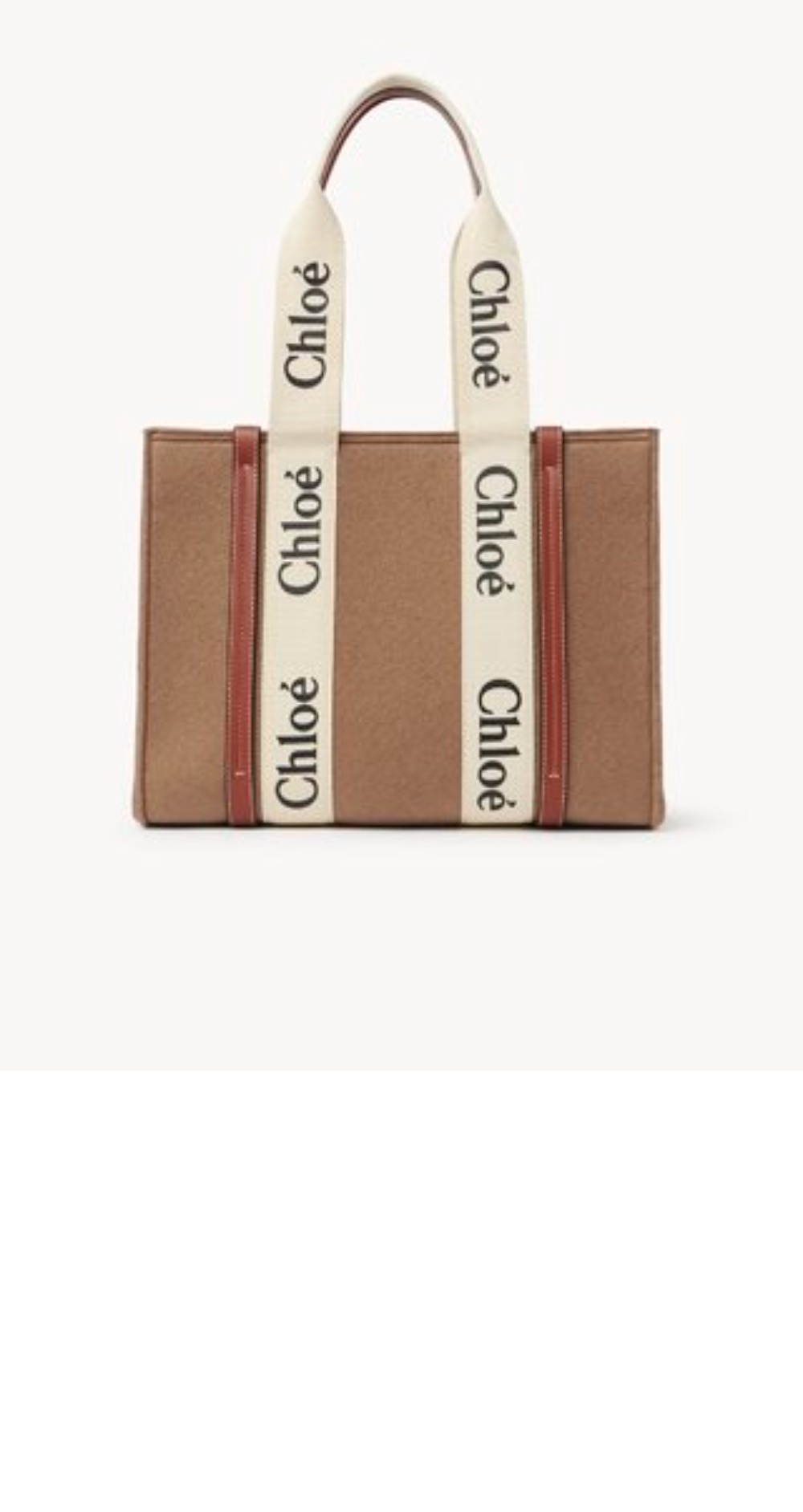 끌로에 우디 토트백 미듐 WS383