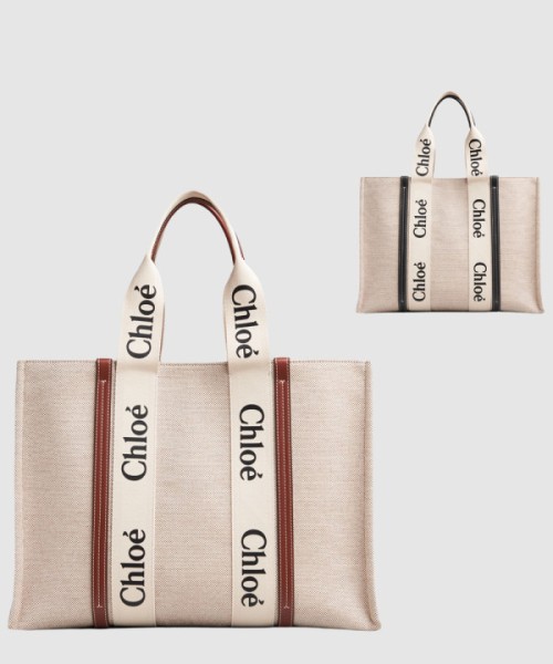 끌로에 우디 토트백 라지 US382