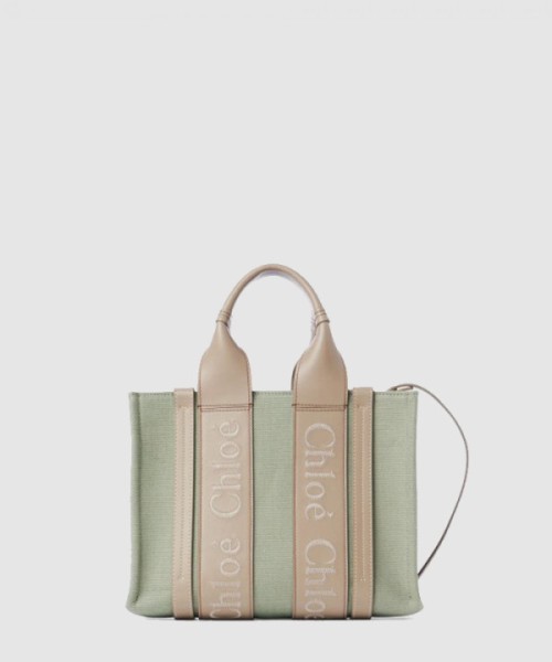 끌로에 우디 스트랩 토트백 스몰 WS397