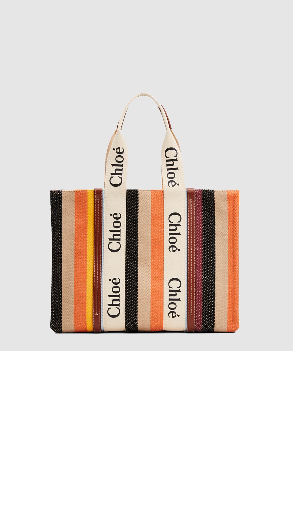 끌로에 우디 토트백 라지 US382