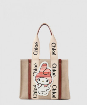끌로에 우디 토트백 미듐 SS383