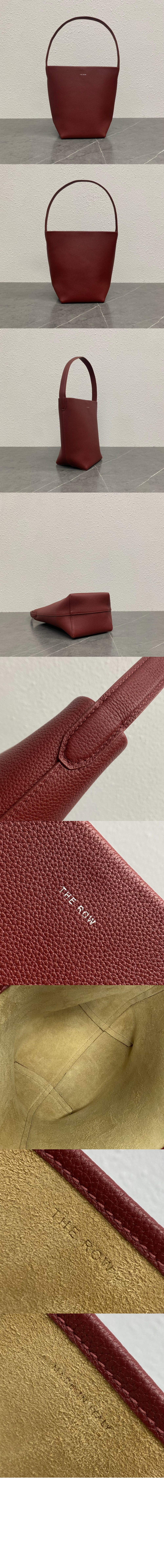 더로우 스몰 NS 가죽 파크 토트백 W1314