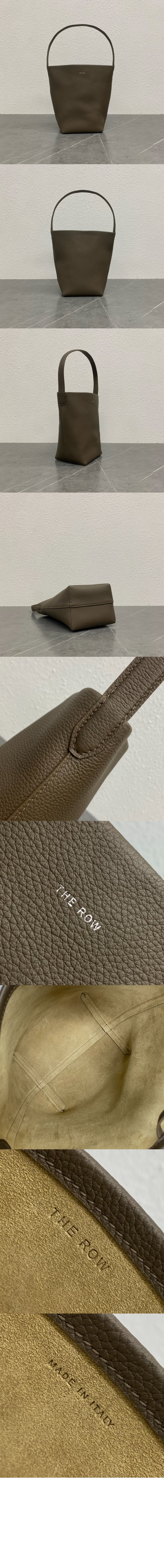 더로우 스몰 NS 가죽 파크 토트백 W1314