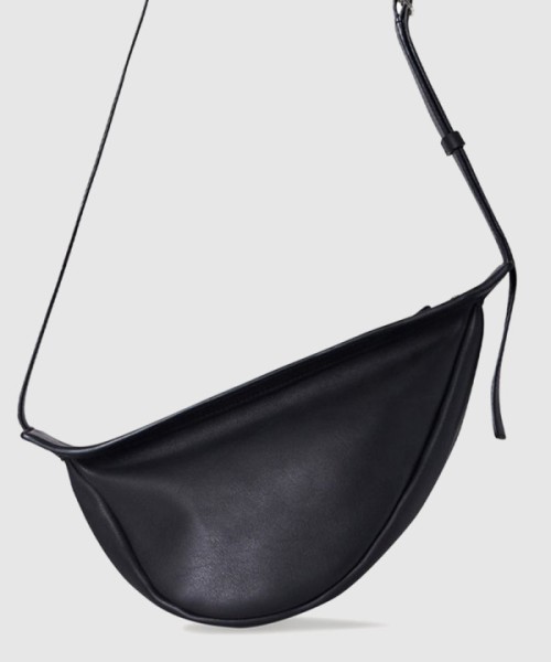 더로우 스몰 Slouchy Banana 가죽백 W1197L