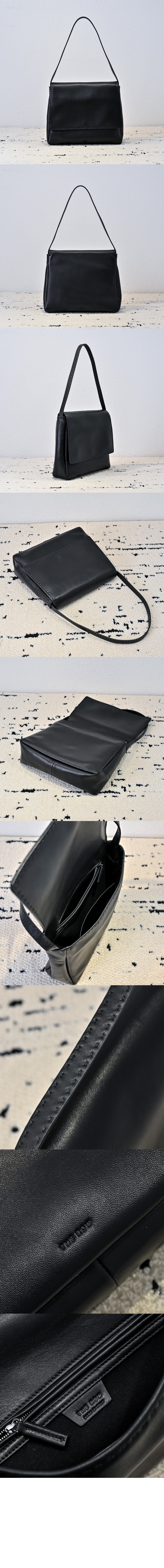 더로우 뉘앙스 블랙 호보백 W1726L