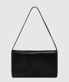 더로우 뉘앙스 블랙 숄더백 W1724L