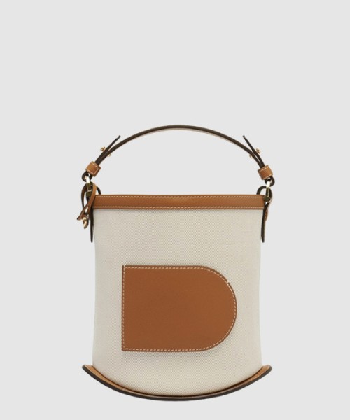 델보 핀 캔버스 토트백