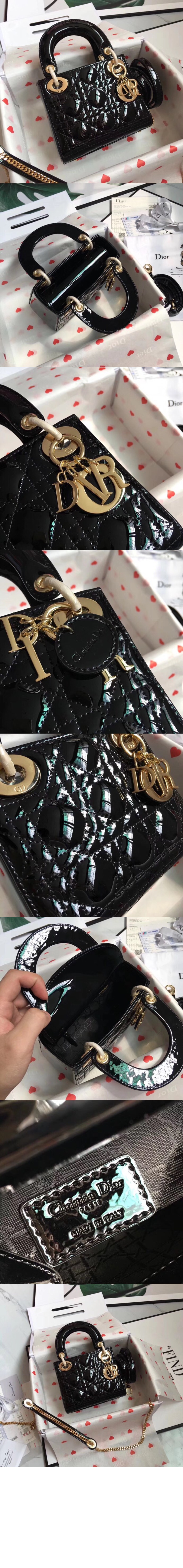 디올 레이디백 새틴 미니 M0500