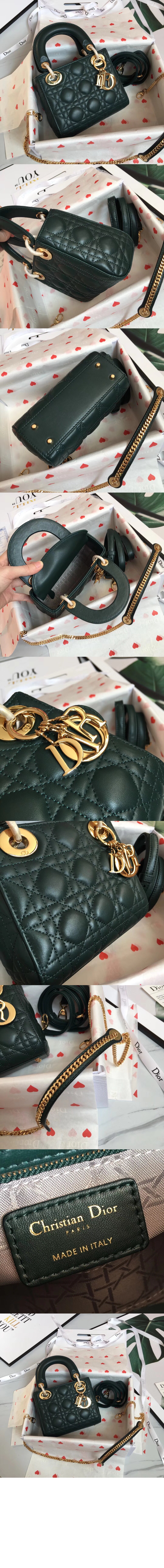 디올 레이디백 새틴 미니 M0500