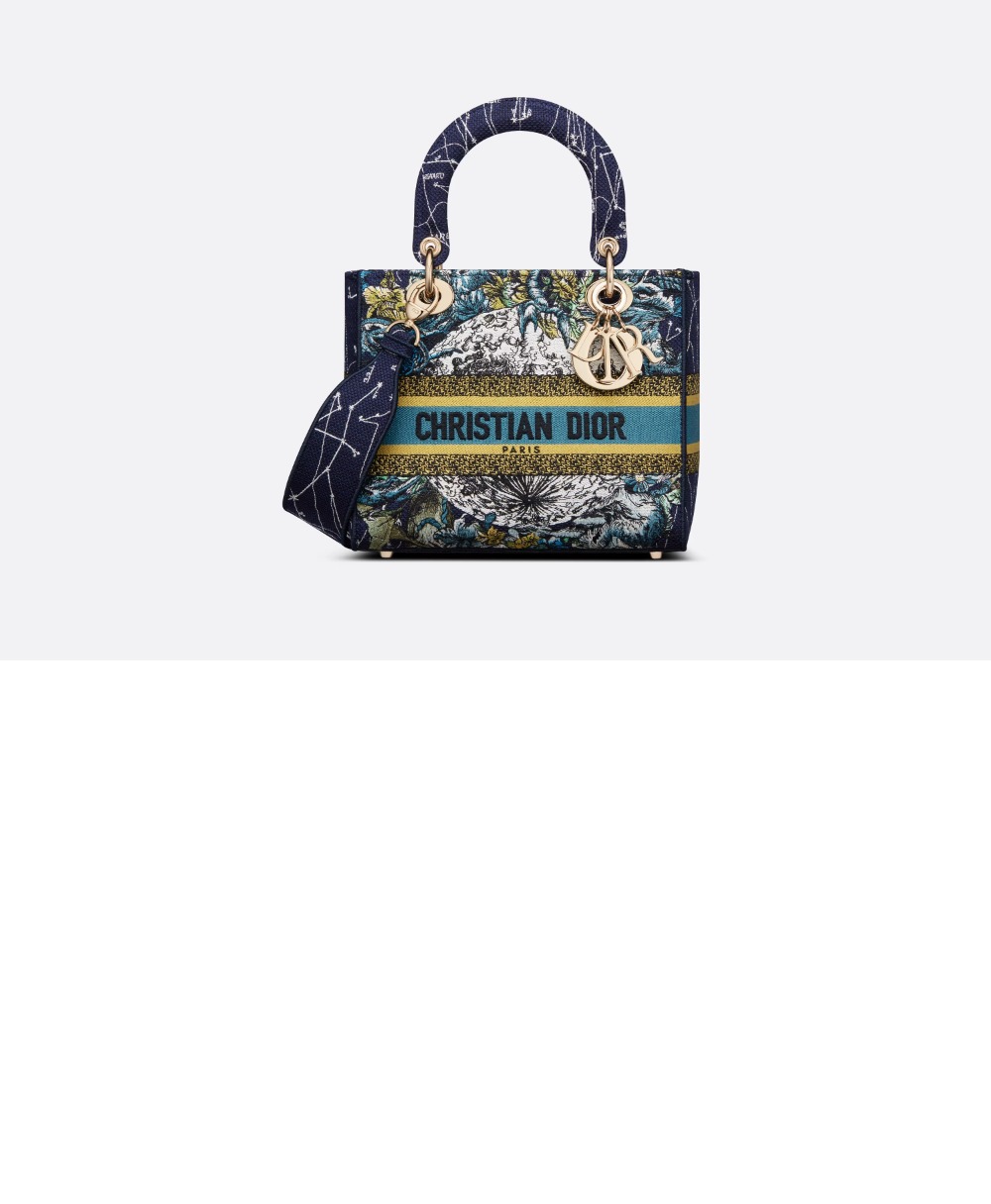 디올 레이디백 디라이트 미듐 M0565